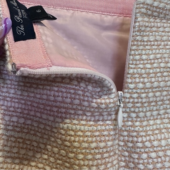 J.Crew Tweed Pencil Skirt w/Metallic Silver Thread - Picture 8 of 10